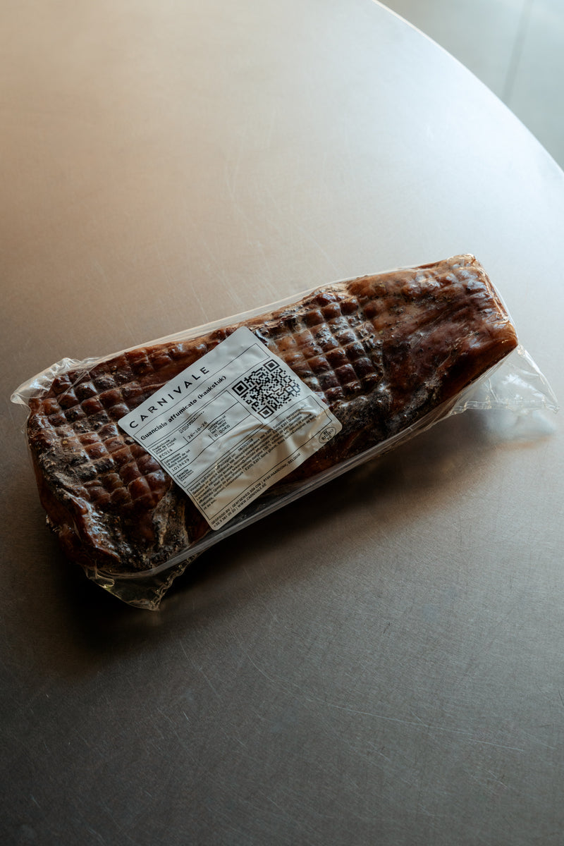 Guanciale Affumicato (Smoked Guanciale)