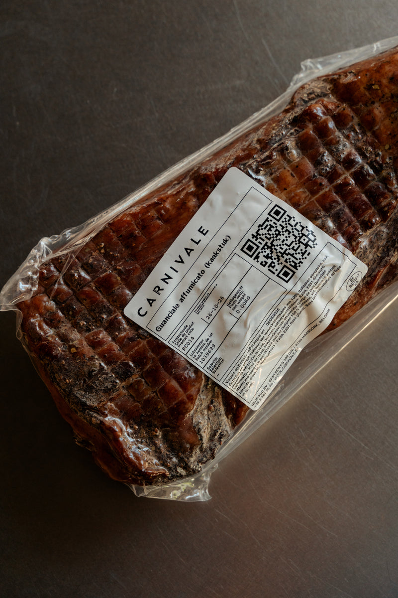 Guanciale Affumicato (Smoked Guanciale)