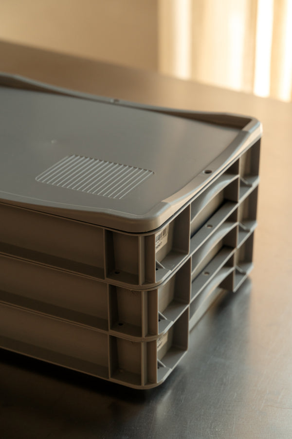 Pizza Dough Proofing Box (6 Dough Balls) – Stackable Fermentation Crate