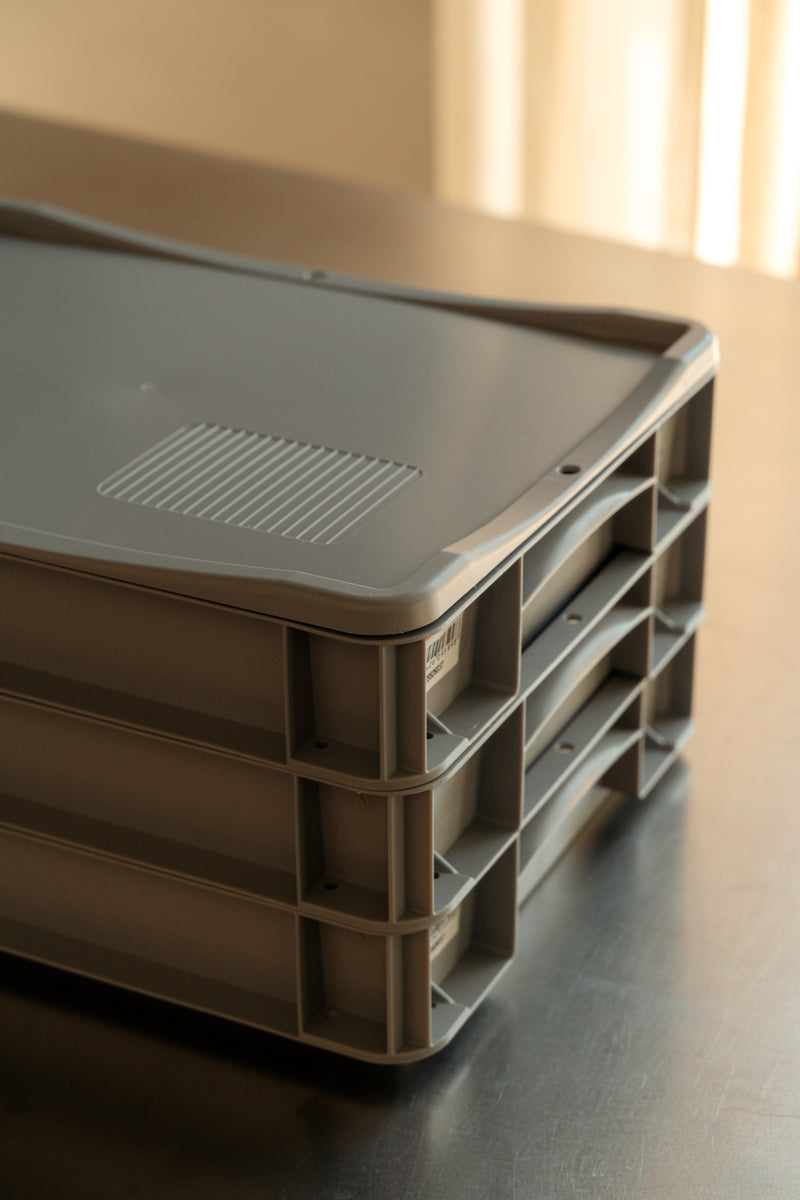 Pizza Dough Proofing Box (6 Dough Balls) – Stackable Fermentation Crate